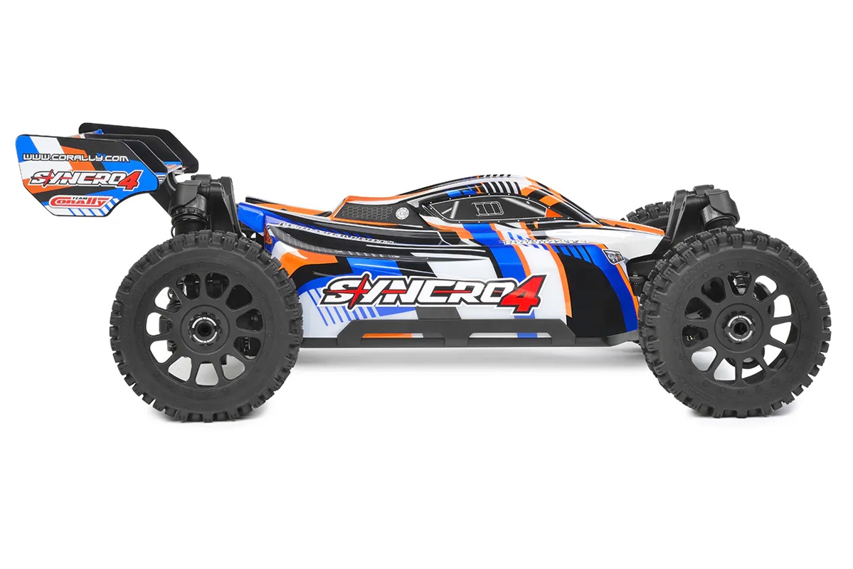 SYNCRO-4 - BUGGY 4WD 3-4S Brushless - RTR - 2026 oranžová