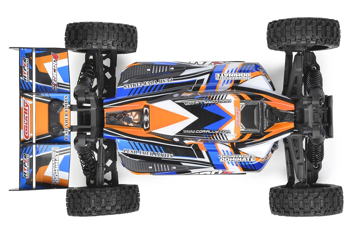 SYNCRO-4 - BUGGY 4WD 3-4S Brushless - RTR - 2026 oranžová