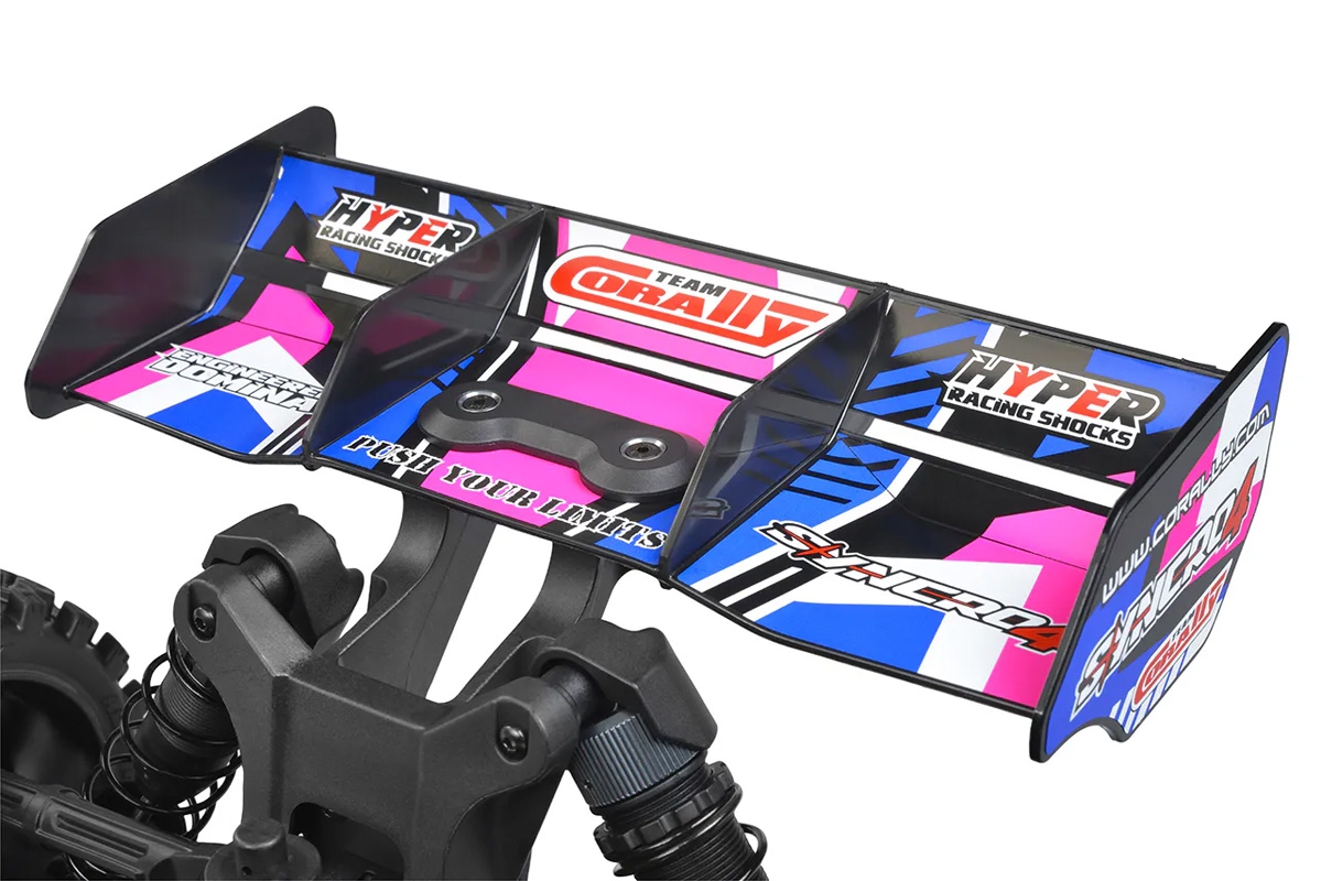 SYNCRO-4 - BUGGY 4WD 3-4S Brushless - RTR - 2026 růžová