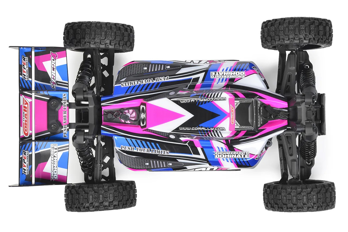 SYNCRO-4 - BUGGY 4WD 3-4S Brushless - RTR - 2026 růžová