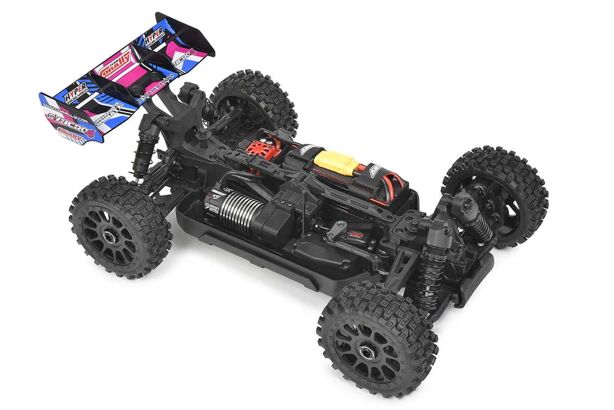 SYNCRO-4 - BUGGY 4WD 3-4S Brushless - RTR - 2026 růžová