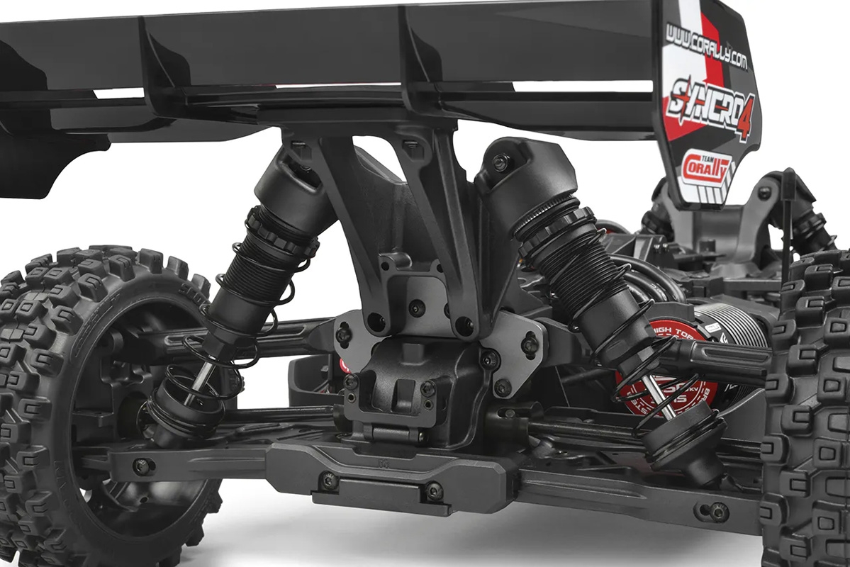 SYNCRO-4 - BUGGY 4WD 3-4S Brushless - RTR - 2026 červená