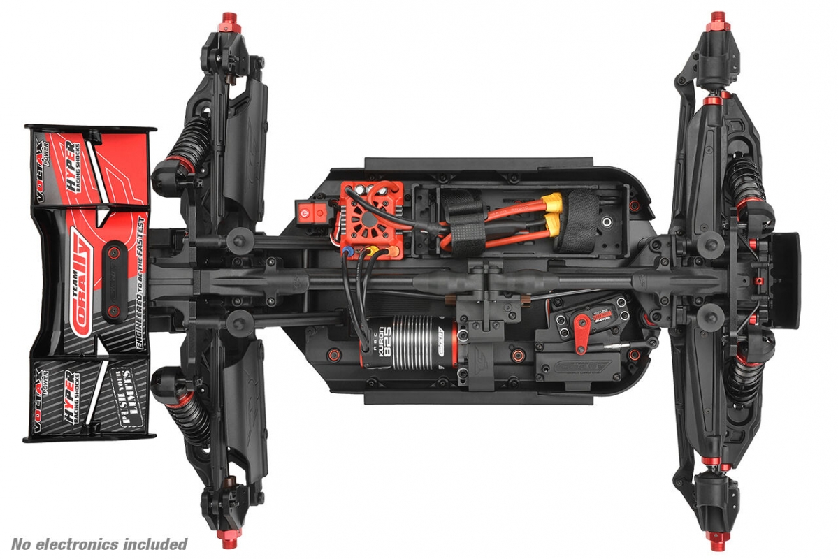 KAGAMA XP 6S - 1/8 Monster Truck 4WD bez elektroniky - červený