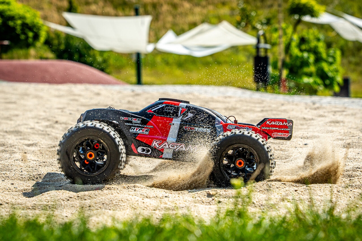 KAGAMA XP 6S - 1/8 Monster Truck 4WD bez elektroniky - červený