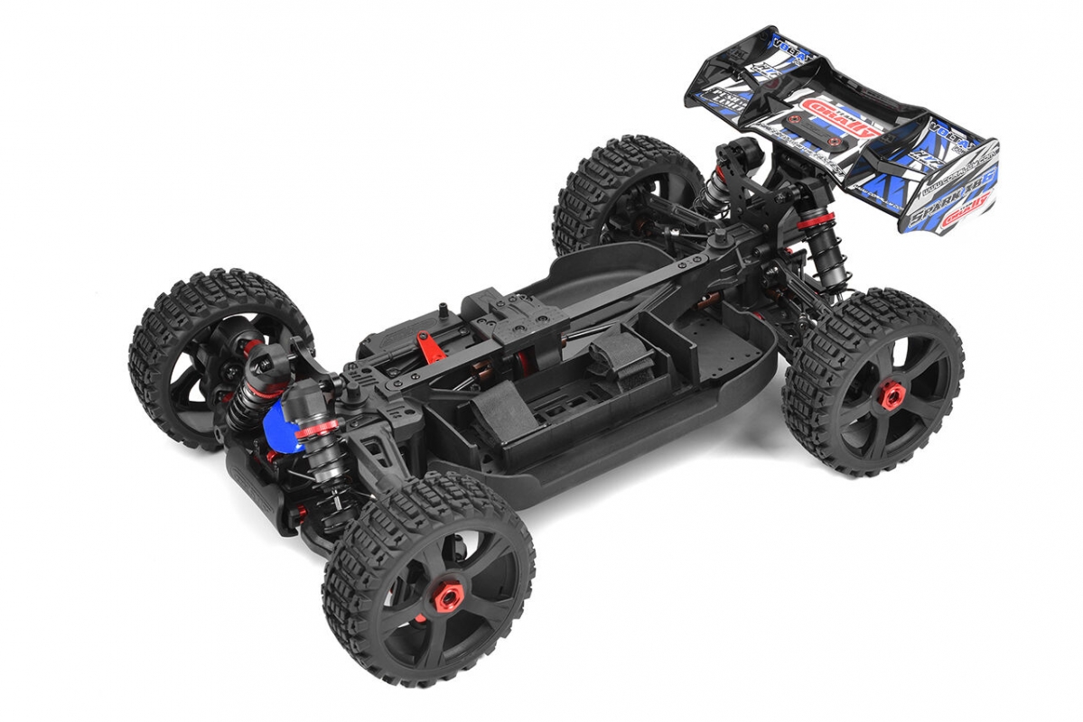 SPARK XB-6 - BUGGY 4WD - ROLLER šasi - bez elektroniky - modrá
