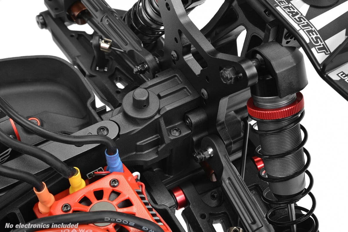 SPARK XB-6 - BUGGY 4WD - ROLLER šasi - bez elektroniky - červená