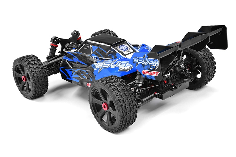 ASUGA XLR 6S - BUGGY 4WD - PRO ROLLER šasi - bez elektroniky - modrá