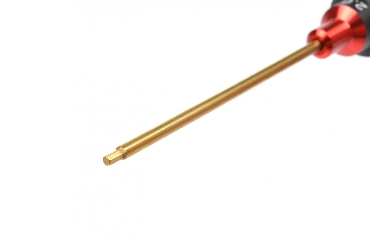 Imbusový šroubovák PRO Tool - tvrzený dřík - odlehčená hliníková rukojeť - Hex 2.0 mm