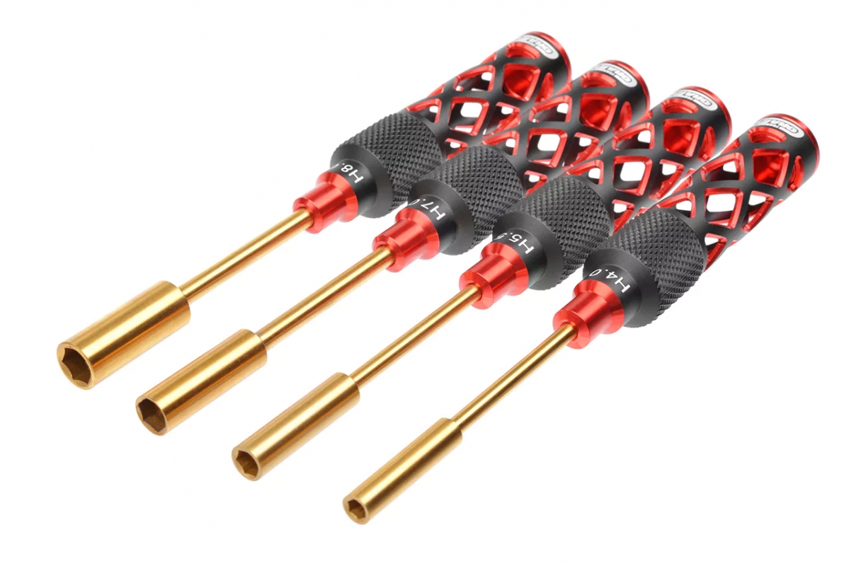 Nástrčkový šroubovák PRO Tool - tvrzený dřík - odlehčená hliníková rukojeť - 5.5 mm