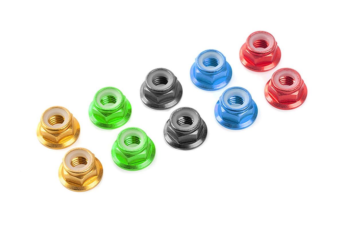 Ocelové Nylon STOPmatky M2 - černé - 10 ks.