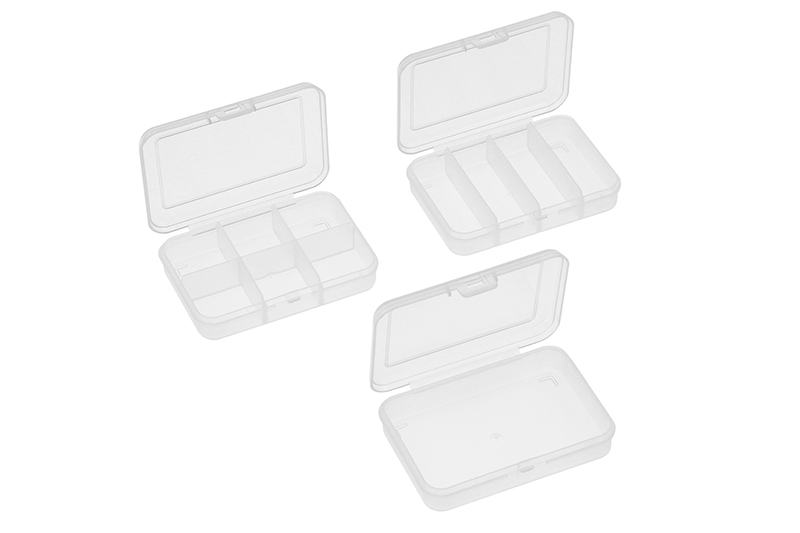 Plastové organizéry 91x66x21mm (3 ks.)