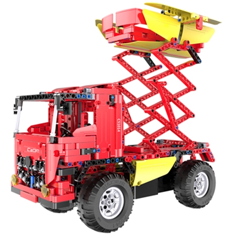 Plošina/Betonárenský Mix - RC stavebnice z kostek