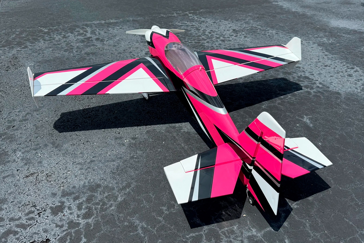 49" Extra NG Růžová/Bílá 1,24m