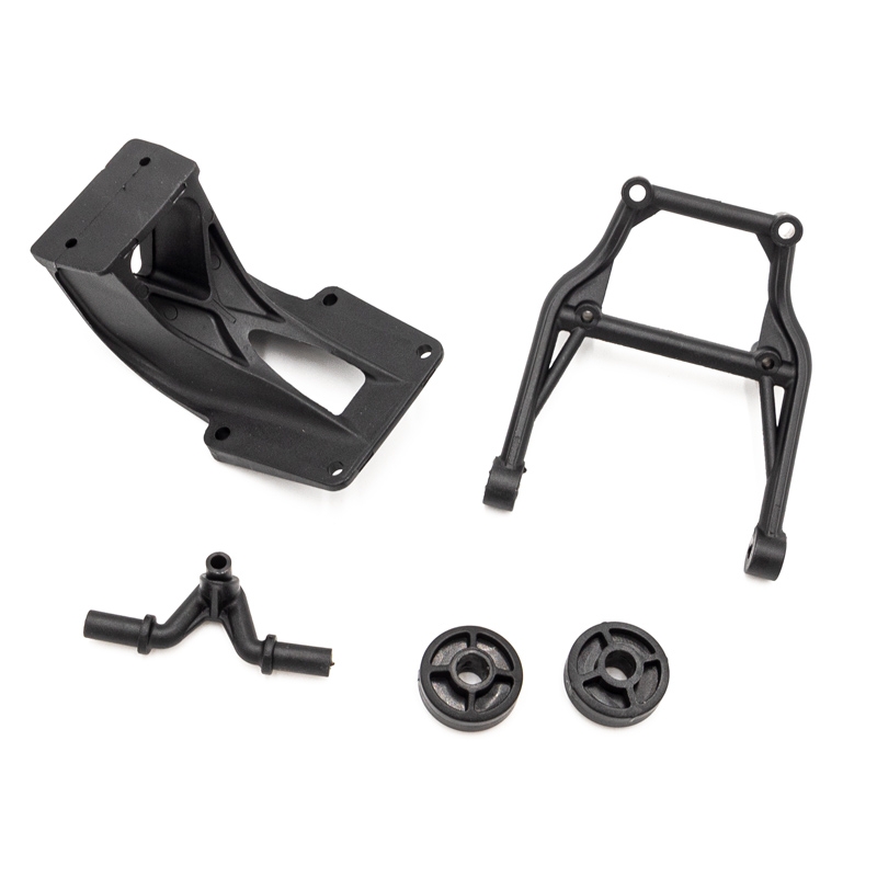 STX - zadní Wheelie kolečko včetně držáku křídla, sada,
