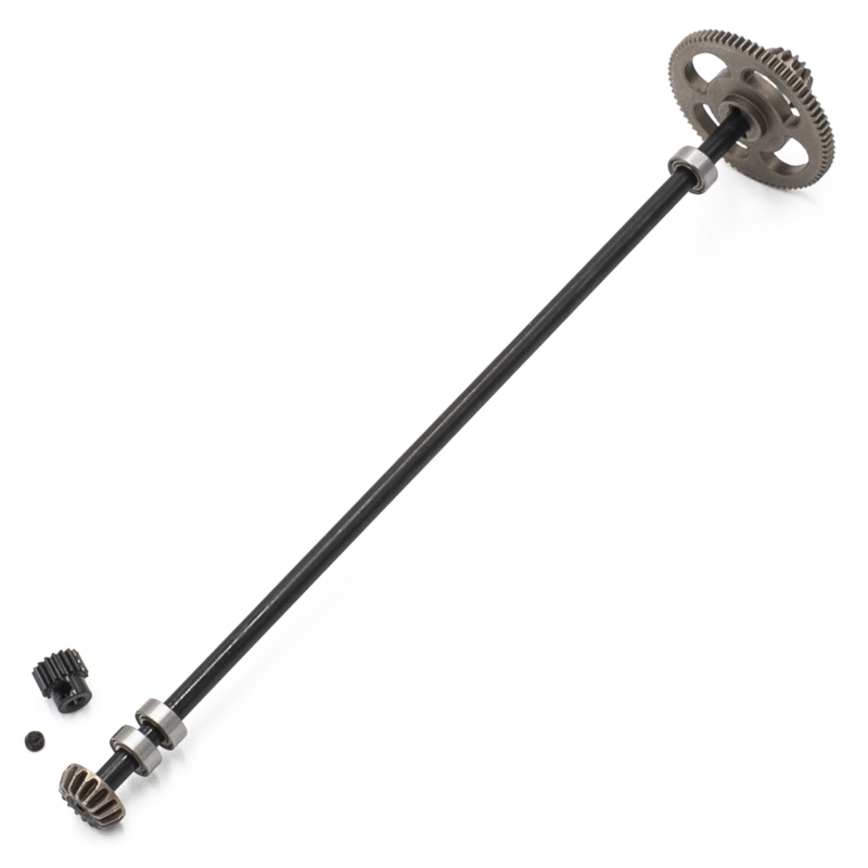 STX- celokovový středový kardan včetně hl. ozubeného kola a hrušky,