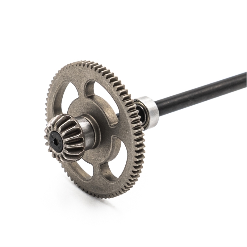 STX- celokovový středový kardan včetně hl. ozubeného kola a hrušky,