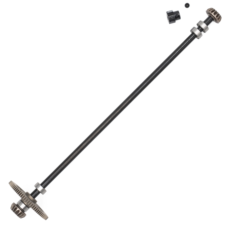 STX- celokovový středový kardan včetně hl. ozubeného kola a hrušky,