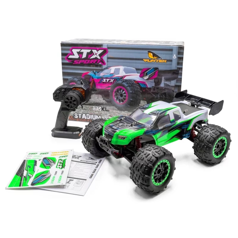 STX elektro Offroad Truggy 2024 - 2.4GHz RTR (4wd), zelená,