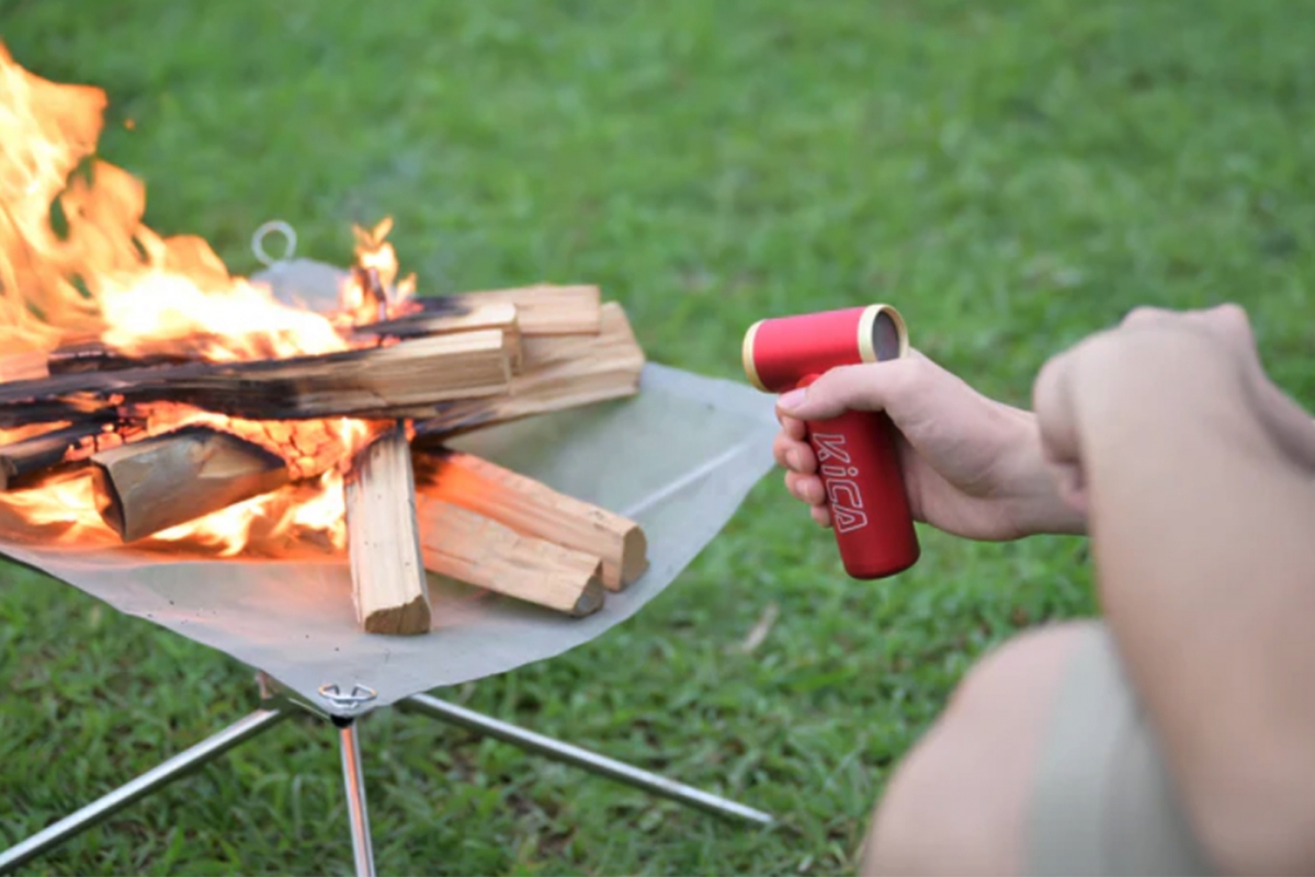 KiCA Jet Fan 2S ventilátor červený