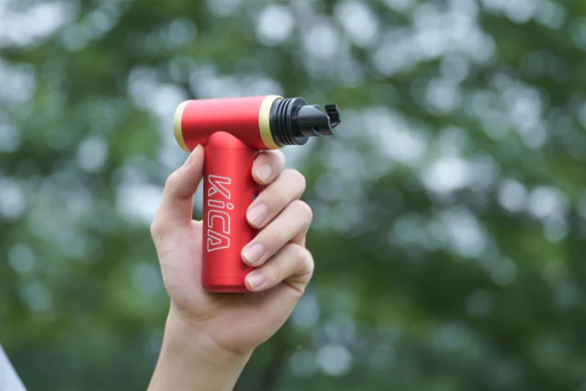 KiCA Jet Fan 2S ventilátor červený