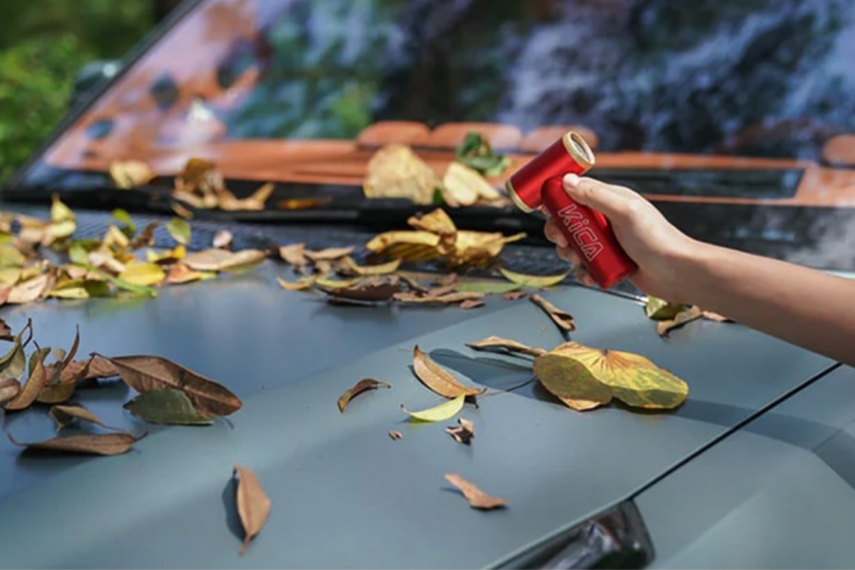 KiCA Jet Fan 2S ventilátor červený