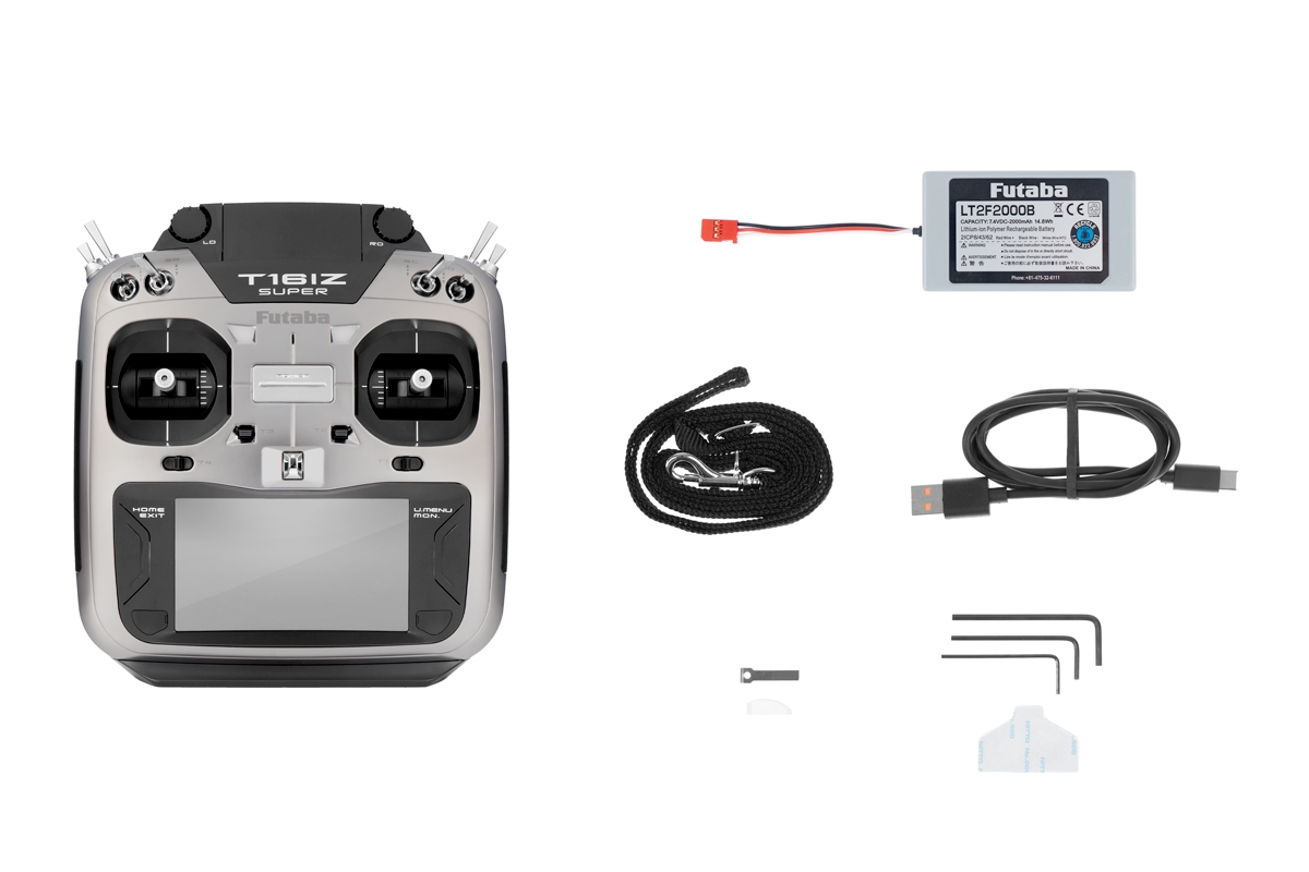 Futaba 16IZ SUPER samotný vysílač