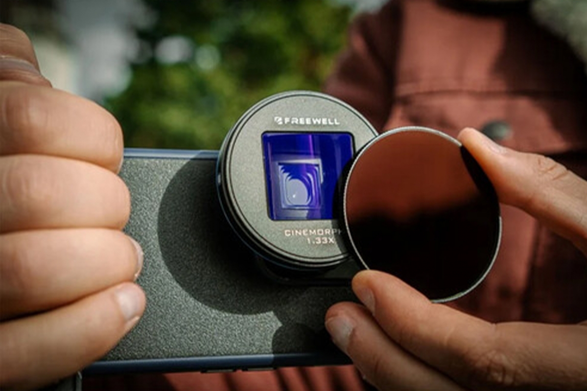 Freewell anamorfický Blue Streak 1,33x objektiv pro systém Sherpa