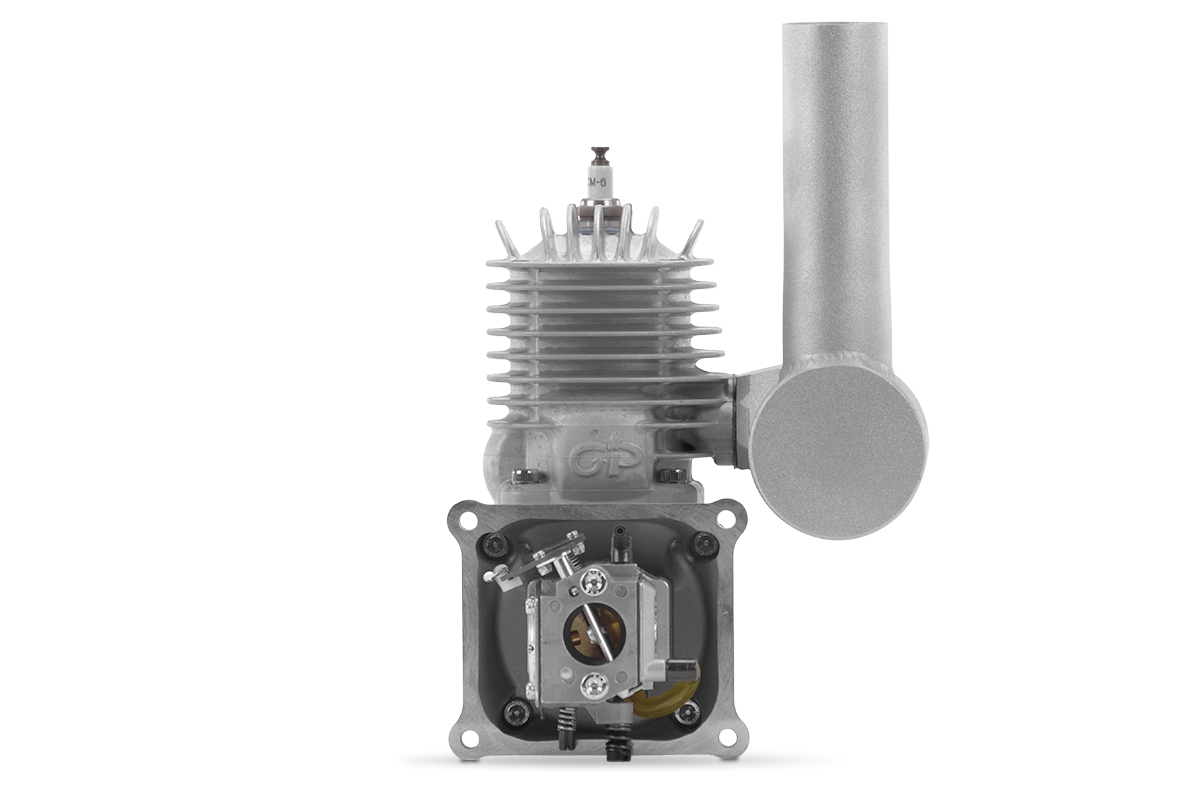 Motor GP61 včetně tlumiče a příslušenství