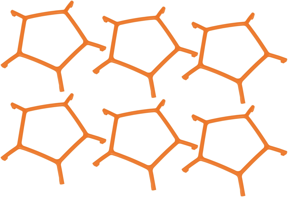 Ochranná klec (6 dílů) Sweeper, oranžový