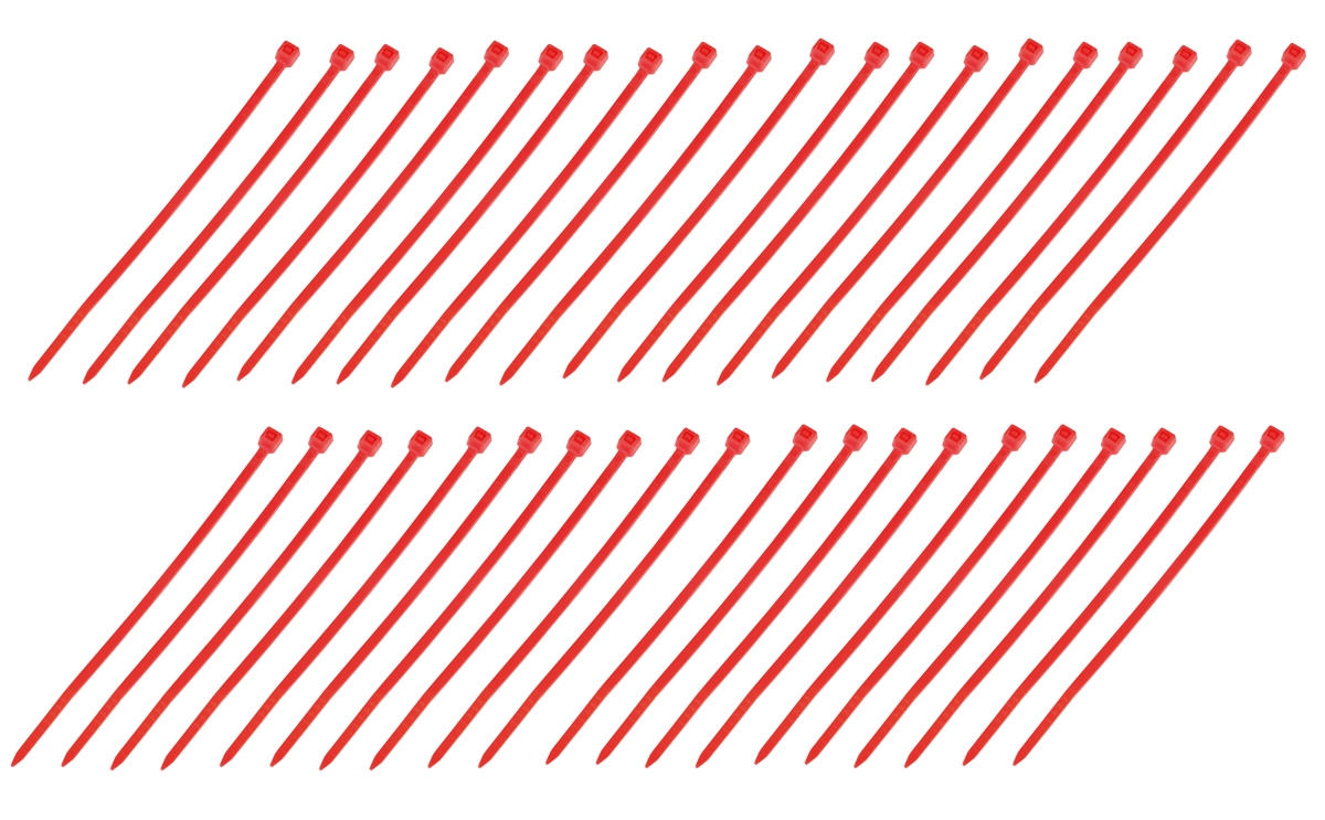 Stahovací pásek červený (40 ks)