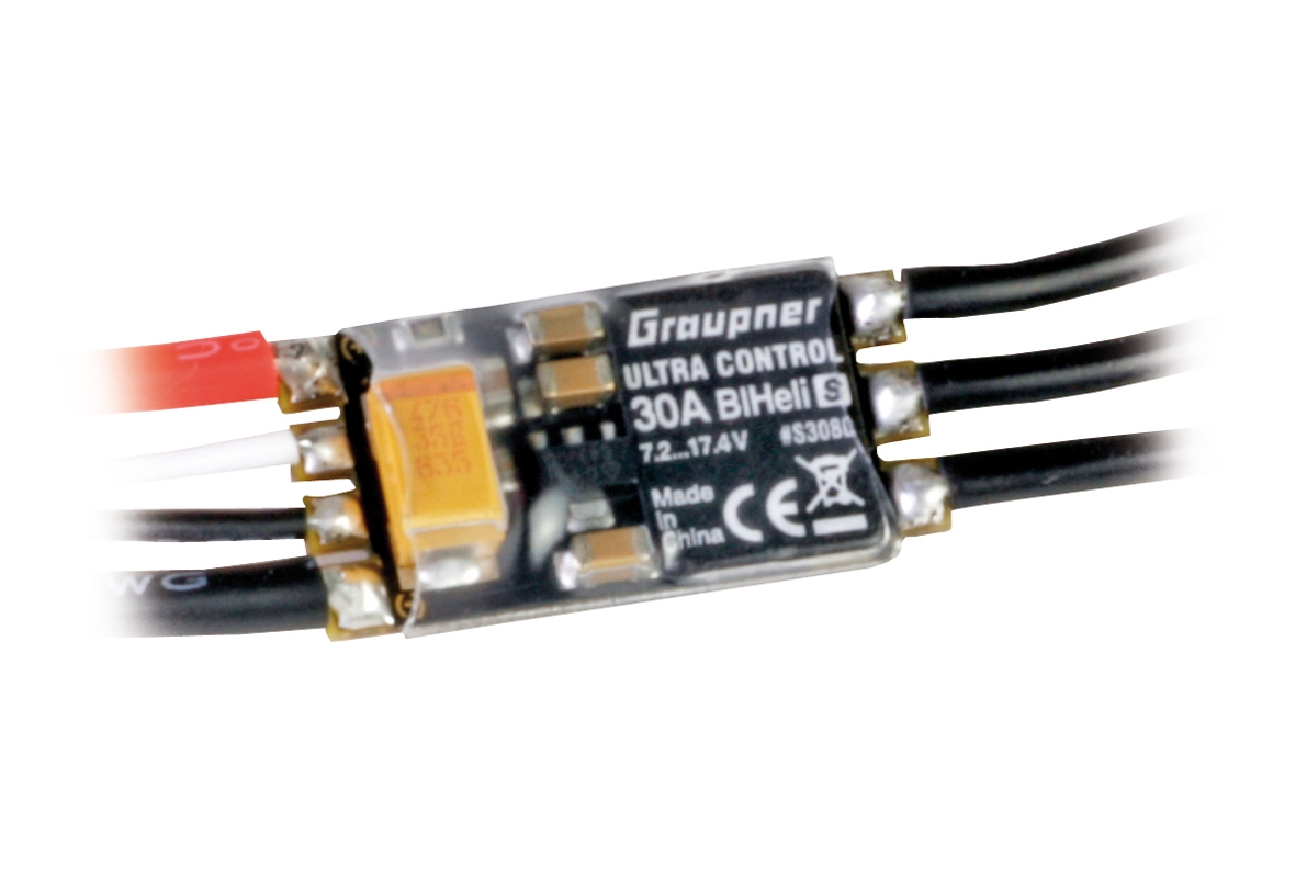 ULTRA CONTROL 30A 2-4S BL HELI S bez BEC