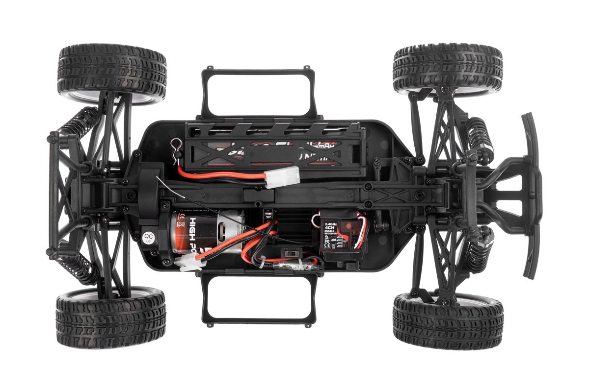 HiMOTO 1:10 Rally X 2,4 GHz RTR set, červená