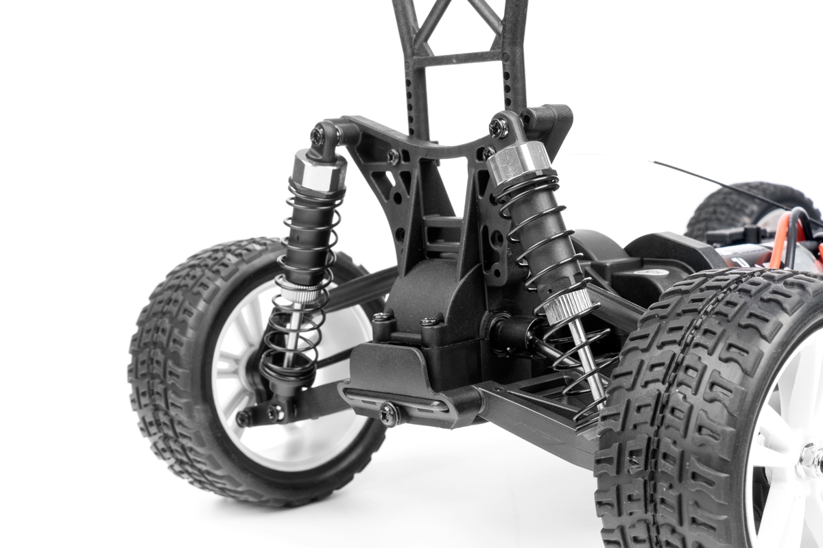 HiMOTO 1:10 Rally X 2,4 GHz RTR set, červená