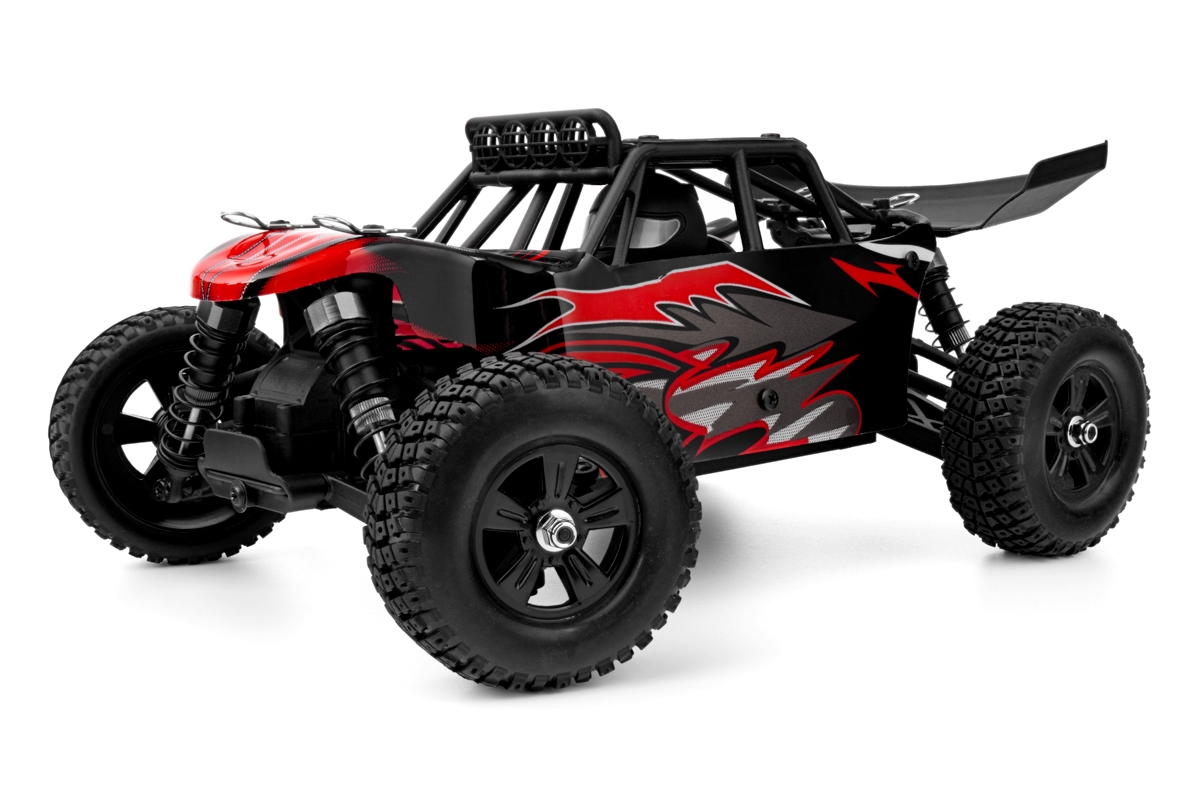 HiMOTO 1:18 Desert Buggy BARREN 2,4 GHz RTR set, červená