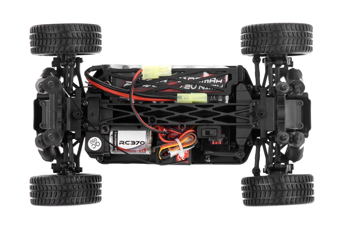 HiMOTO 1:18 Rally TRICER 2,4 GHz RTR set, černá