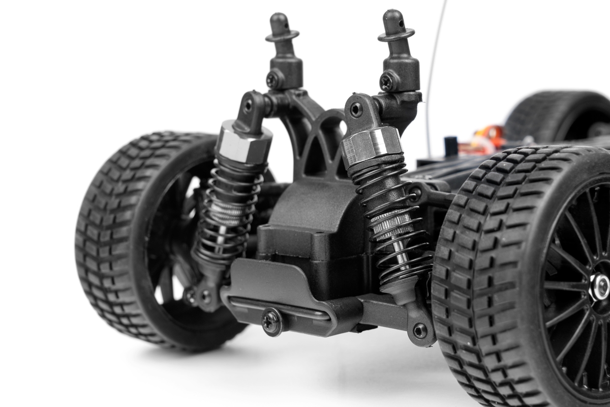 HiMOTO 1:18 Rally TRICER 2,4 GHz RTR set, červená