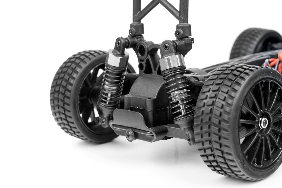 HiMOTO 1:18 Rally TRICER 2,4 GHz RTR set, červená