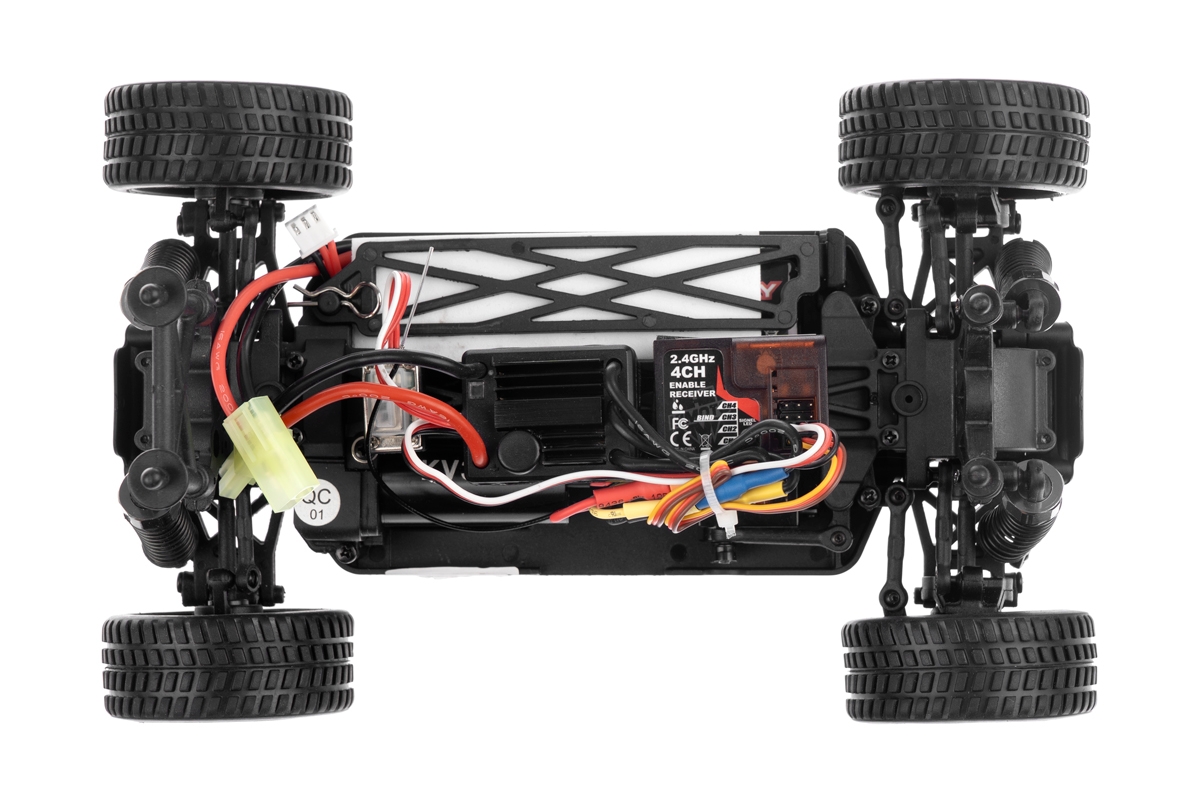 HiMOTO 1:18 Rally TRICER Brushless 2,4 GHz RTR set, červená