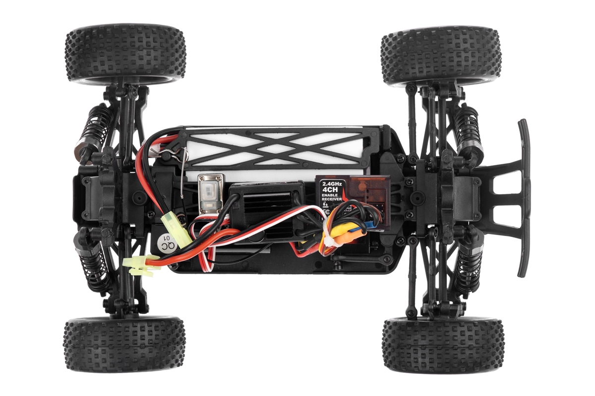 HiMOTO 1:18 Short Course TYRONNO Brushless 2,4 GHz RTR set, červená
