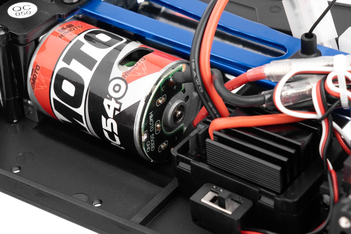 HiMOTO 1:10 Monster Truck EMXT-1 2,4 GHz RTR set, modrá