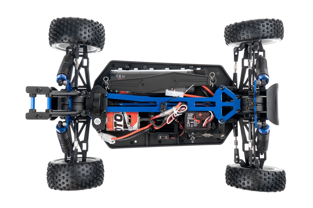 HiMOTO 1:10 Buggy Z-3 2,4 GHz RTR set, modrá