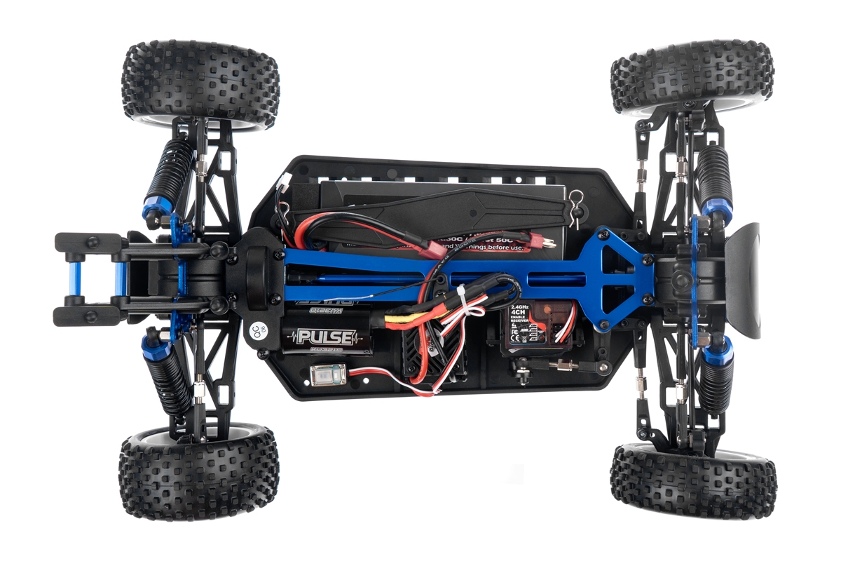 HiMOTO 1:10 Buggy Z-3 Brushless 2,4 GHz RTR set, modrá