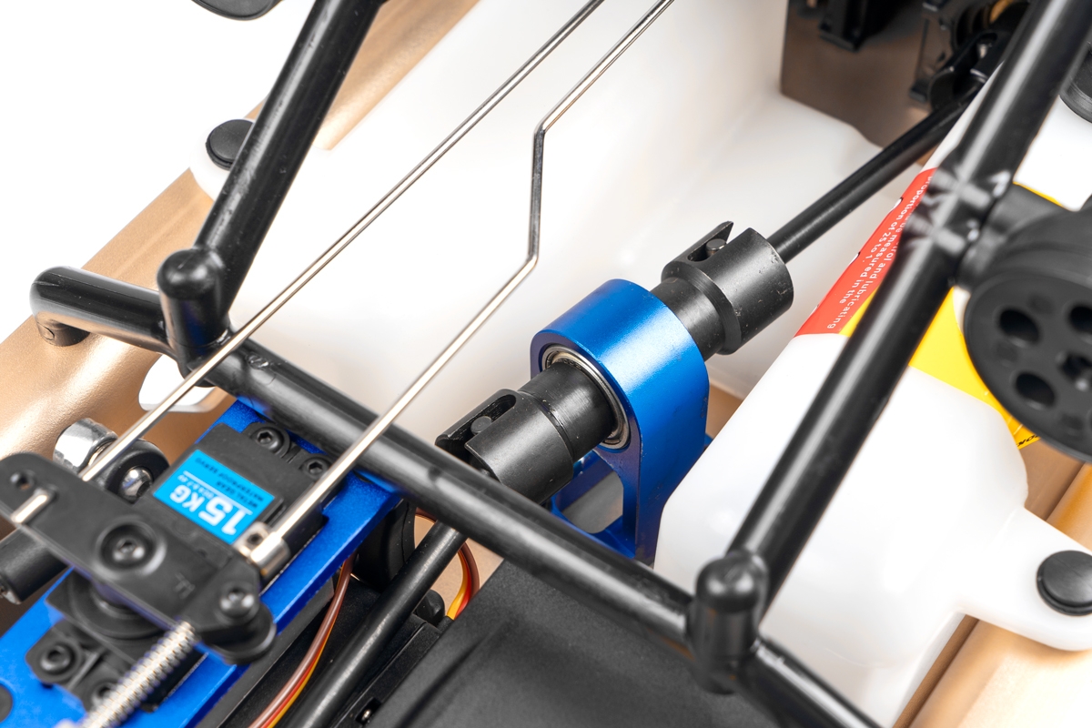 HiMOTO 1:5 Buggy RAPTOR 5XB 32cc 2,4 GHz RTR set, šedá