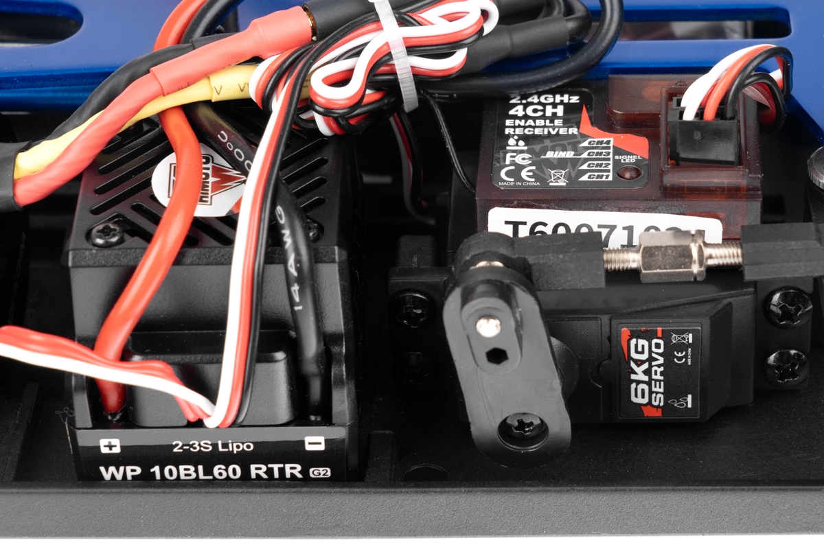 HiMOTO 1:10 Drift TC Brushless 2,4 GHz RTR set, červená