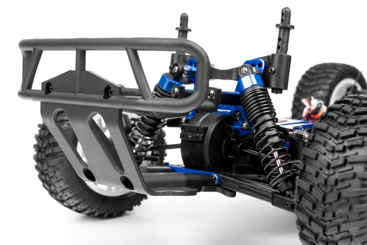 HiMOTO 1:10 Short Course Truck Brushless 2,4 GHz RTR set, modrá