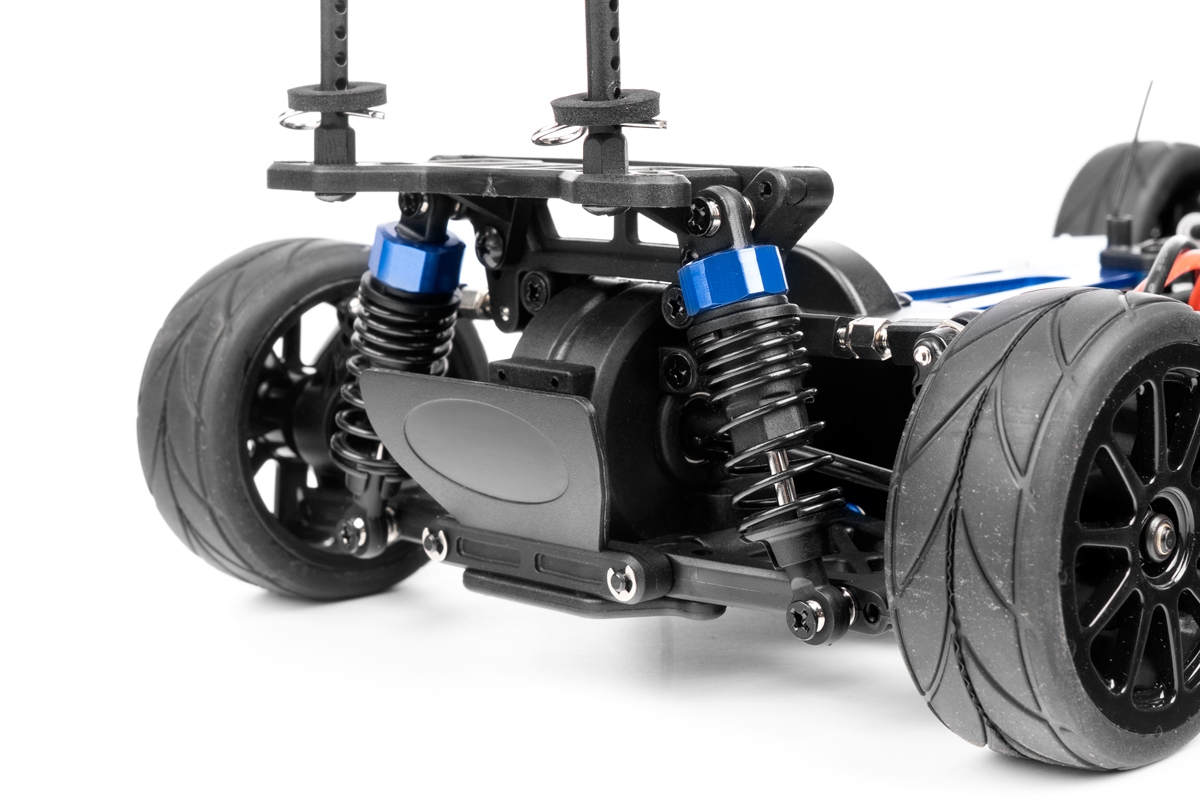 HiMOTO 1:10 Onroad NASCADA 2,4 GHz RTR set, modrá