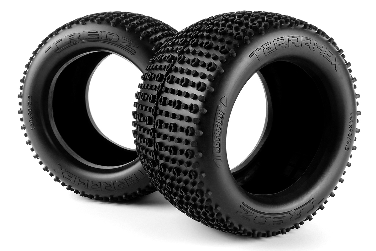 Tredz TerraHex pneu 160x90mm/3,8" (2ks)