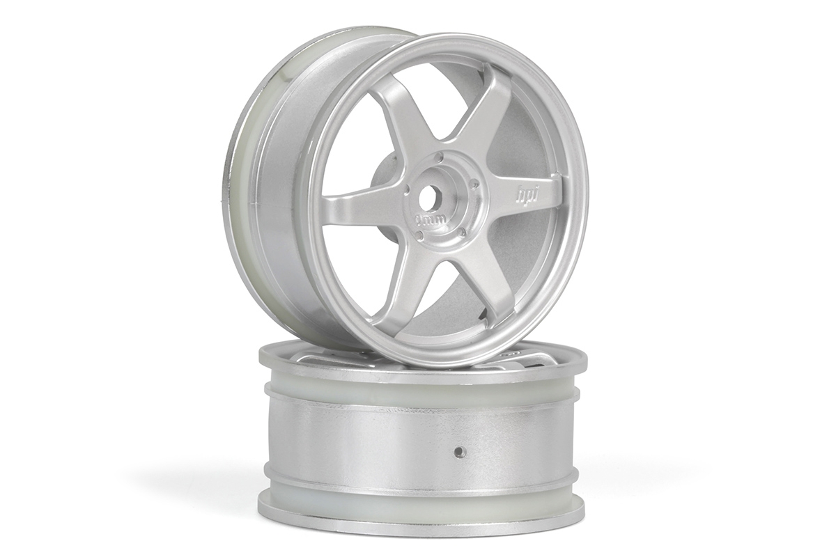 TE37 disky 26mm stříbrné (0mm offset) 2ks
