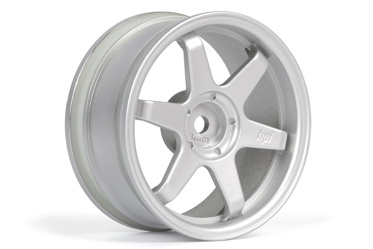 TE37 disky 26mm stříbrné (3mm offset) 2ks
