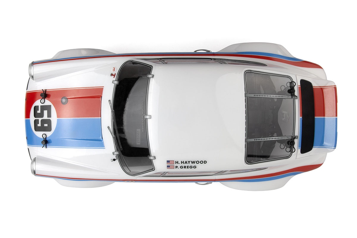 Lakovaná karoserie 1973 Brumos Porsche Carrera RSR